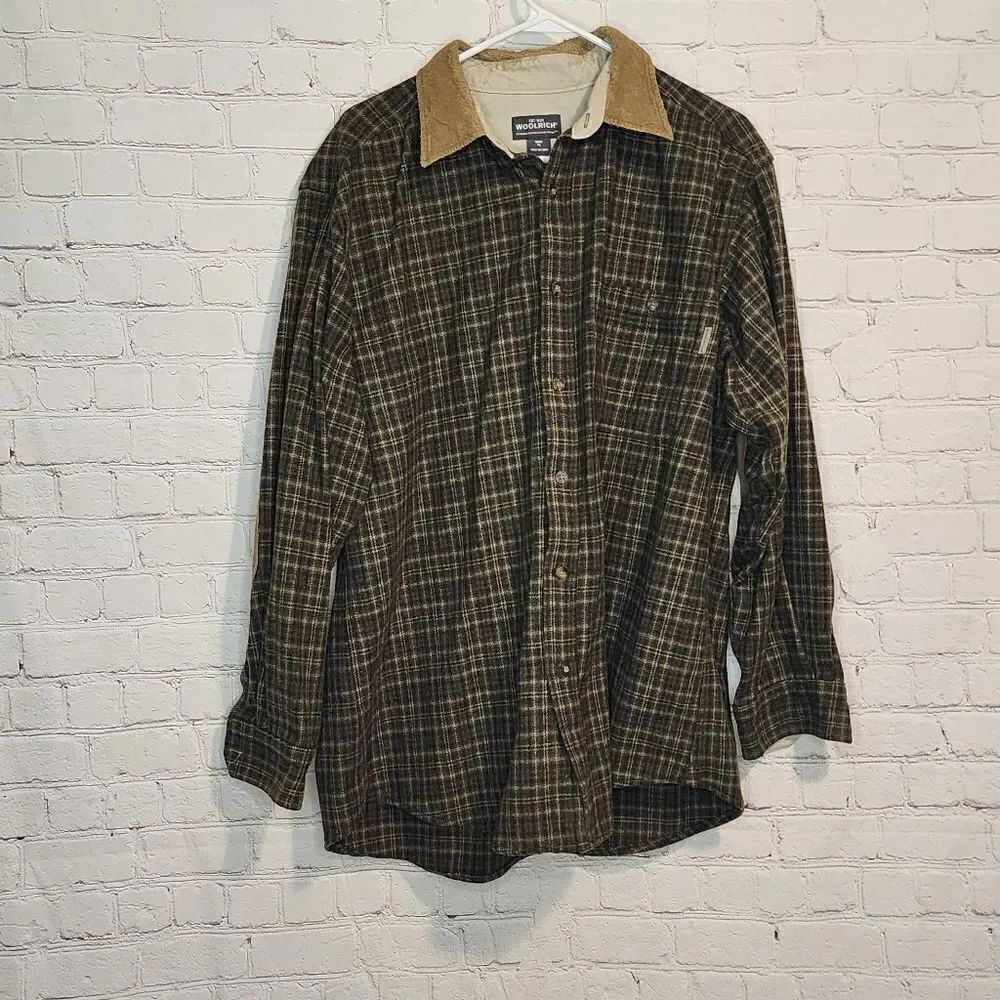 Men's Woolrich button-up shirt jacket, size XL